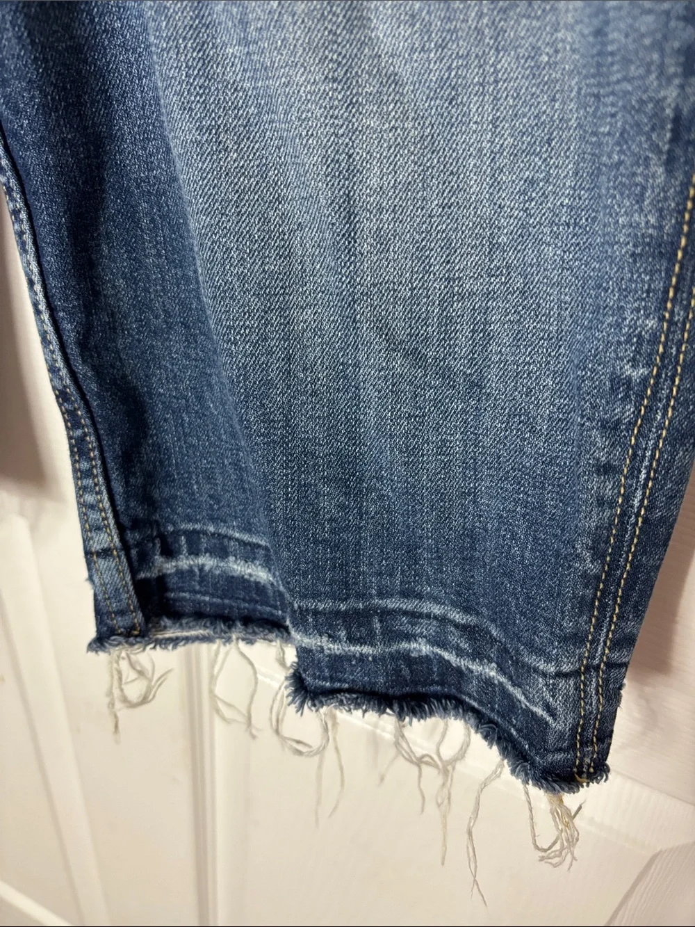 Miss Me Windsor Blue Distressed Denim Long Shorts Size 29 Rhinestone camouflage